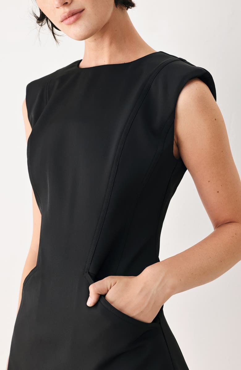 FREEMARKET A-Line Mindress, Alternate, color, Black