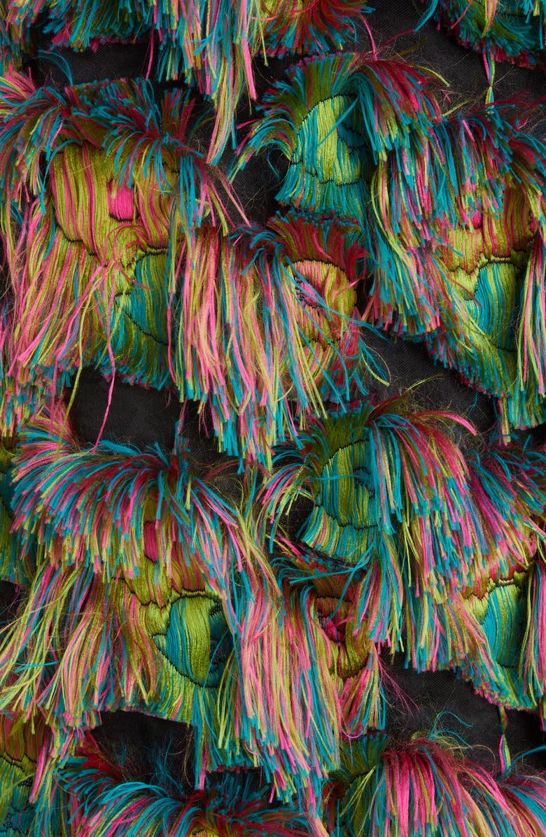 Dries Van Noten Vers Fringe Jacket, Alternate, color,