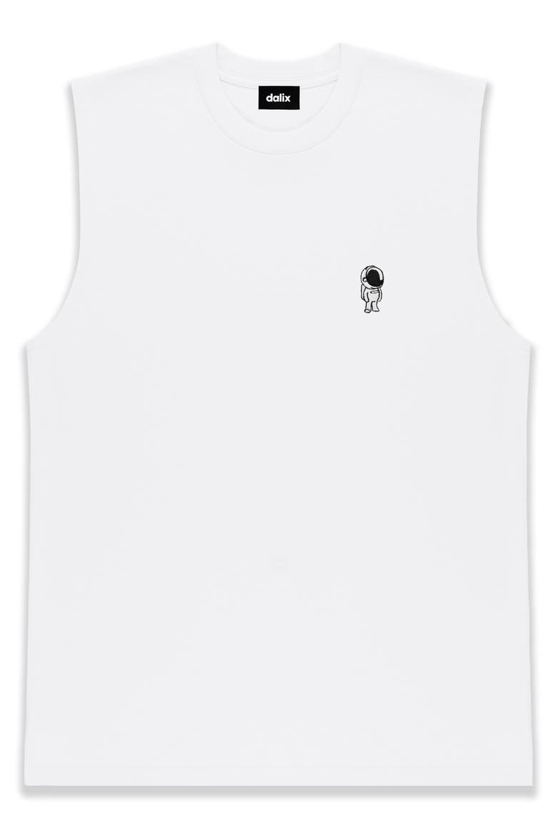 Astronaut Midweight Jersey Tank, Alternate, color, White