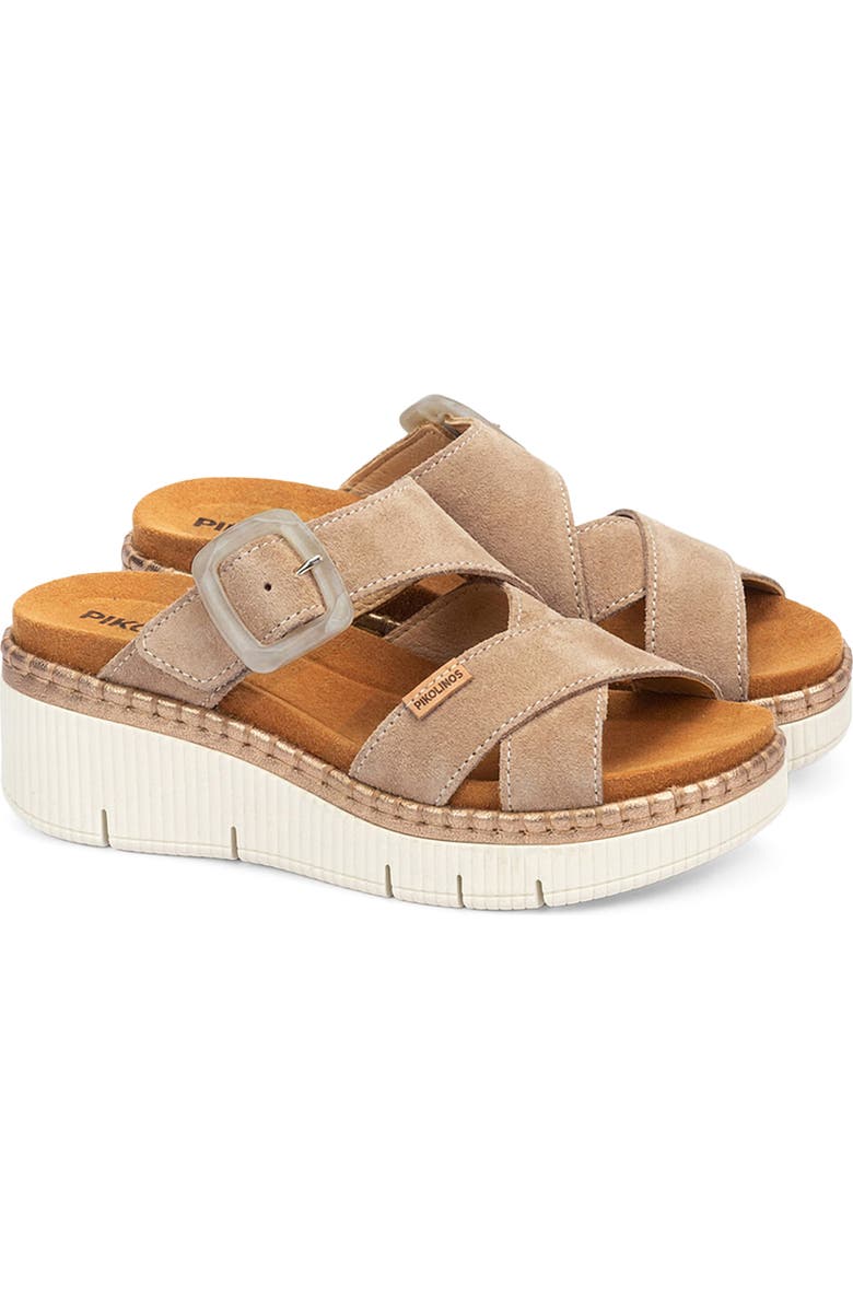 PIKOLINOS Gomera Wedge Sandal, Main, color, Desert