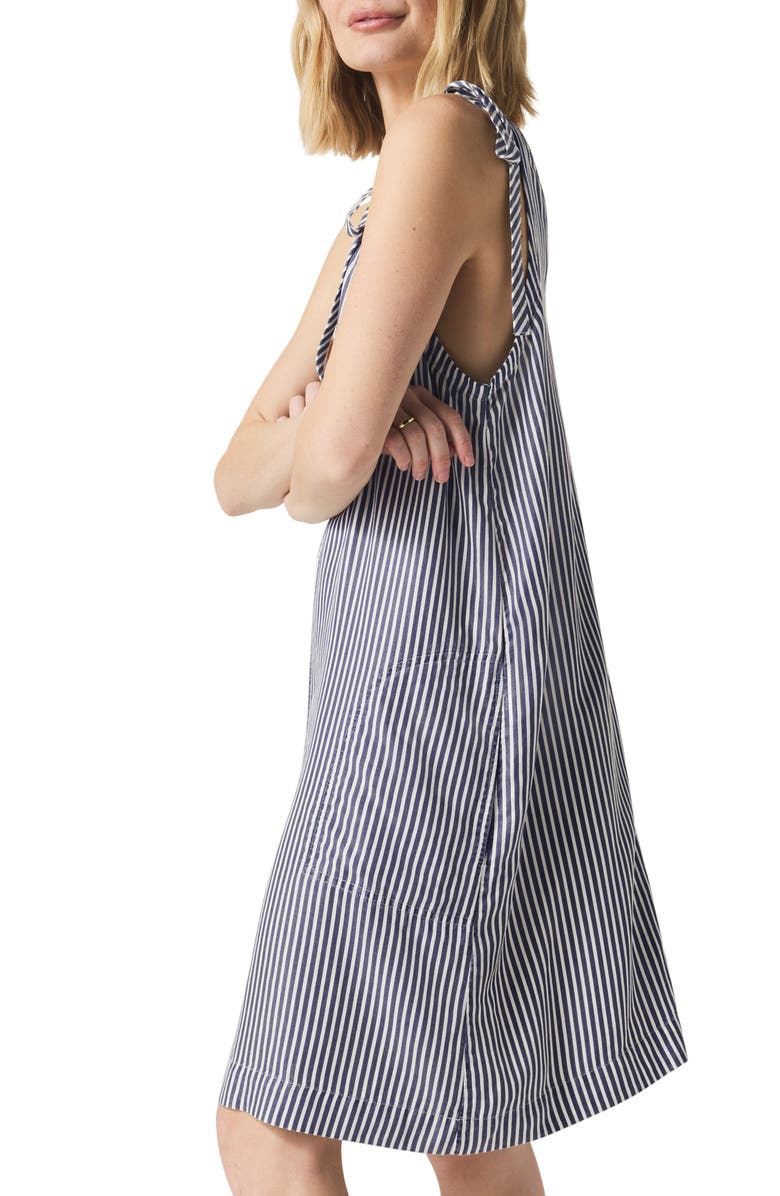 Halston Stripe Minidress