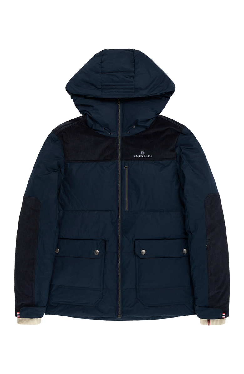 Amundsen Groomer Jacket Mens, Main, color, Faded Navy
