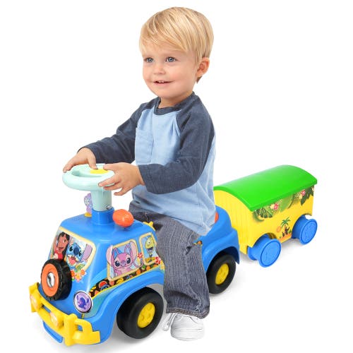 Kiddieland Lights N' Sounds Camper Stitch, Disney Foottofloor Vehicle