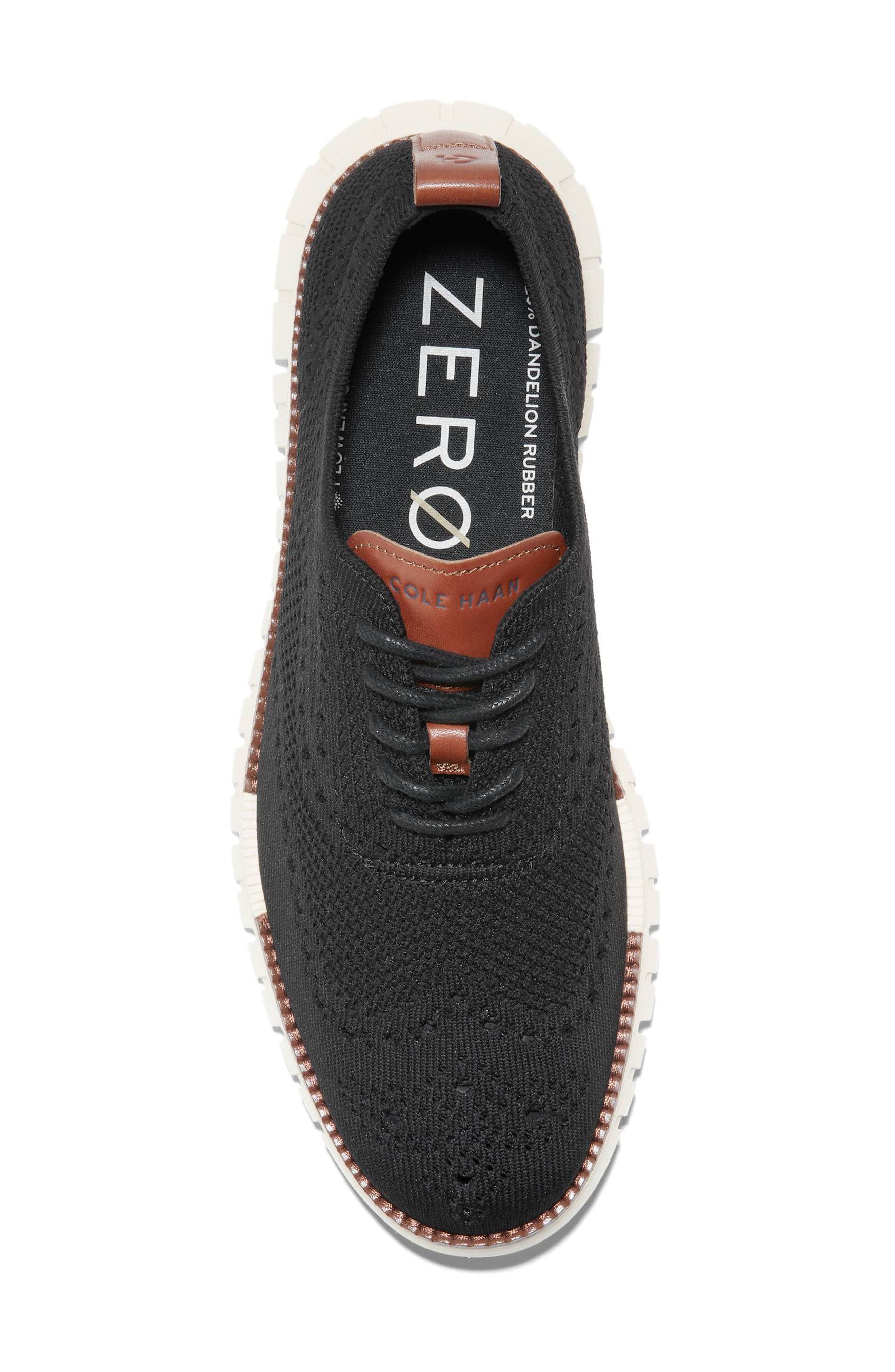 Cole Haan ZeroGrand Remastered Stitchlite<sup>™</sup> Oxford, Alternate, color, Black/Ivor