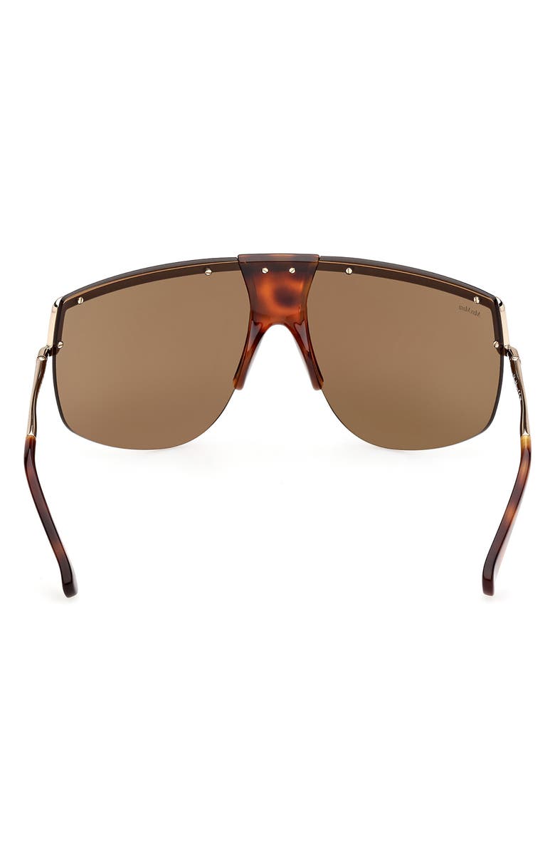 Max Mara 70mm Shield Sunglasses, Alternate, color, 