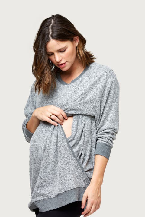 Jo Maternity & Nursing Hooded Sweatshirt