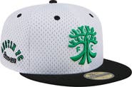 New Era Men's New Era Gray Austin FC Throwback Mesh 59FIFTY Fitted Hat