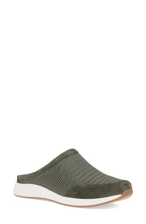 Dansko Claudia Sneaker Mule In Green