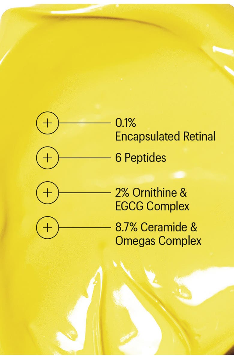 ALLIES OF SKIN Retinal 0.1% & Peptides Advanced Repair Night Cream, Alternate, color, 