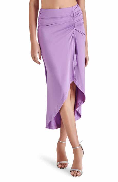 Steve Madden Ambrosia Asymmetric Jersey Skirt