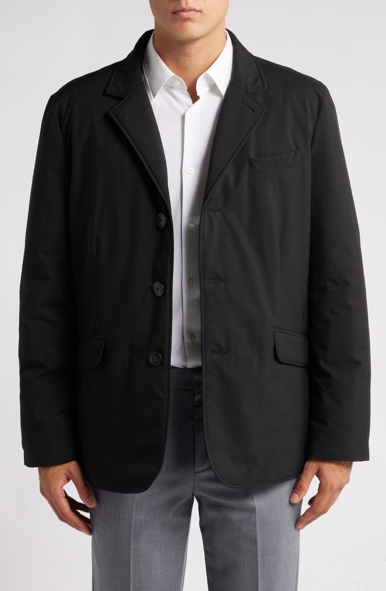 Hart Schaffner Marx Summit Waterproof Jacket with Removable Bib, Alternate, color, Black