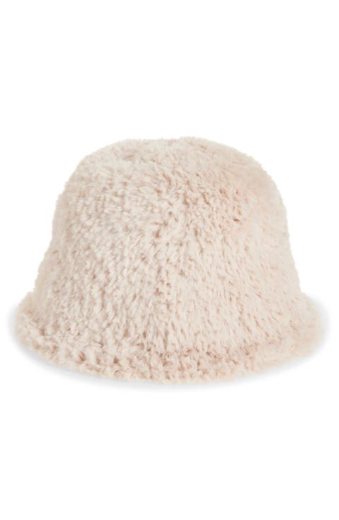 Soft Faux Fur Bucket Hat