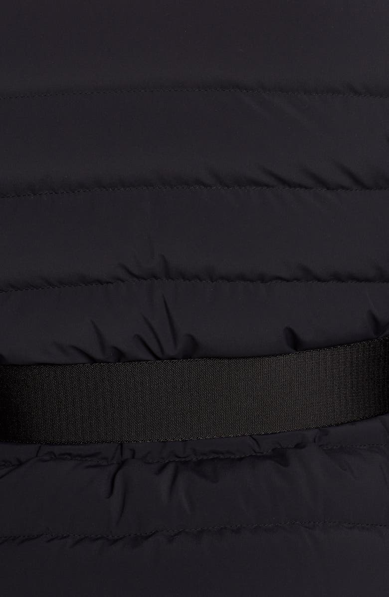 Moncler Bruche Belted Down Puffer Ski Jacket, Alternate, color, 