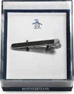 Original Penguin Medallion Pattern Tie Bar