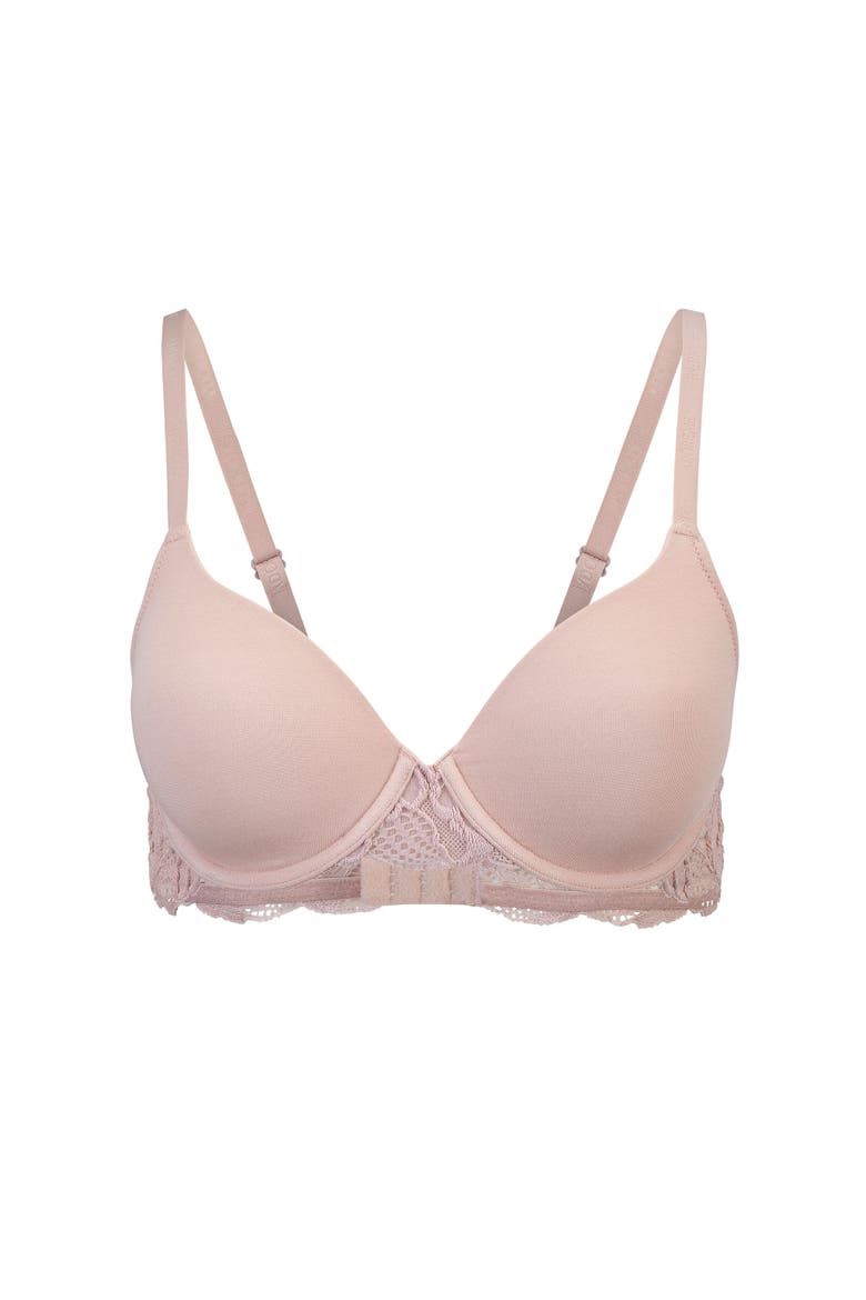 Teagan Contour Full Coverage Bra, Alternate, color, Light Beige