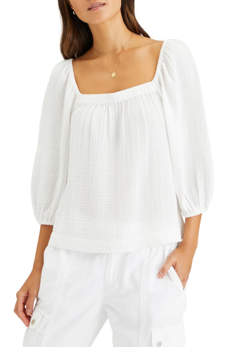 Sanctuary Dusk Square Neck Top, Main, color, 