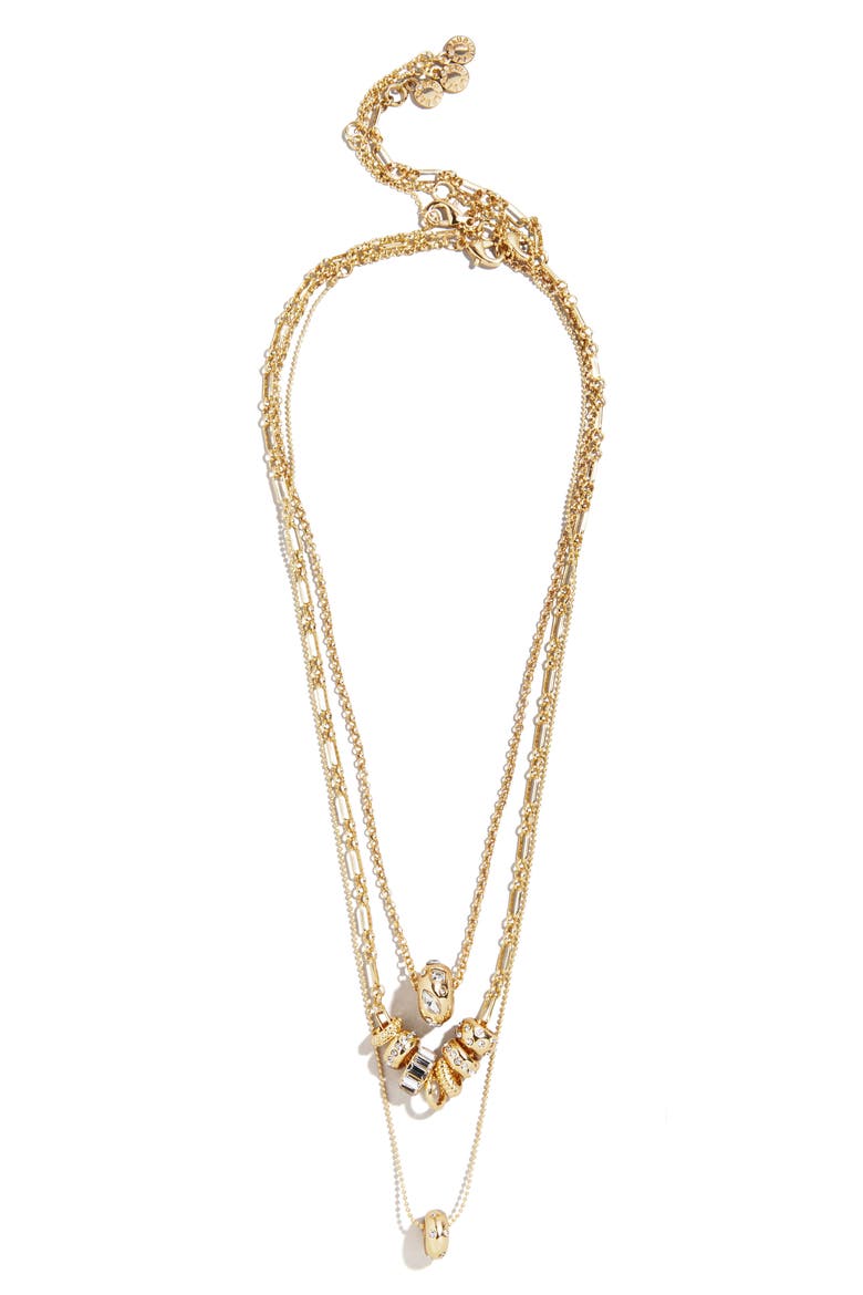 Renee Set of 3 Charm Necklaces, Alternate, color, GOLD