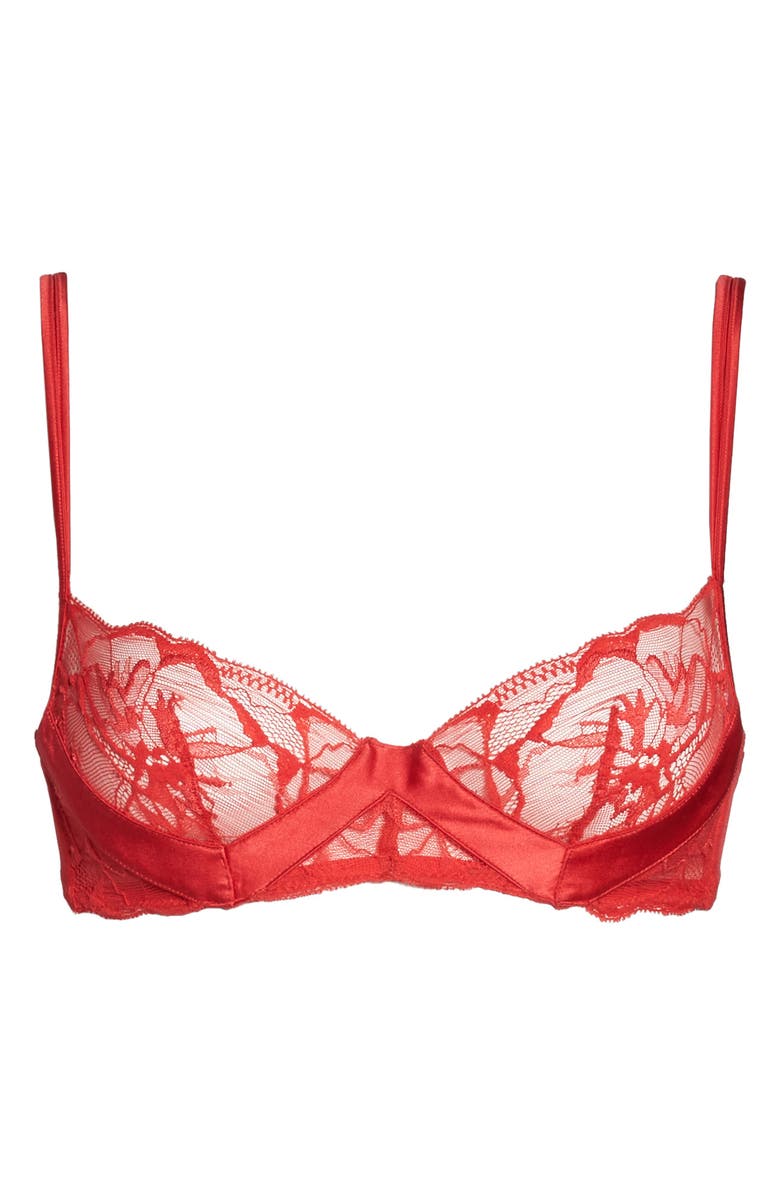 La Perla Wisteria Underwire Balconette Bra, Alternate, color, 