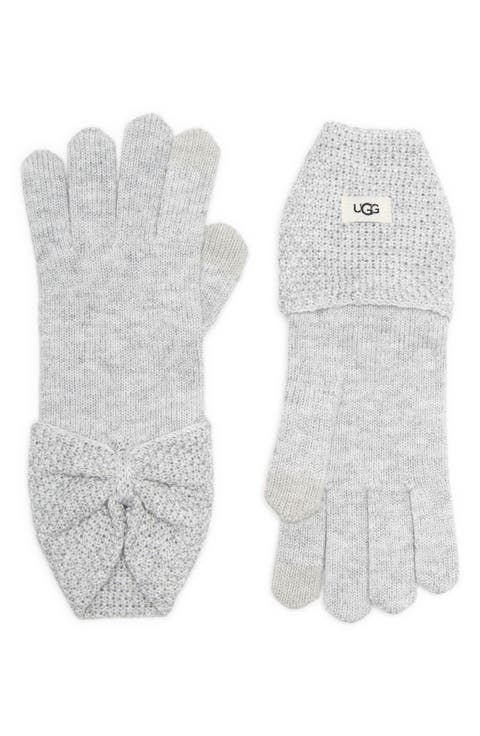 Bow Wool Blend Tech Glove