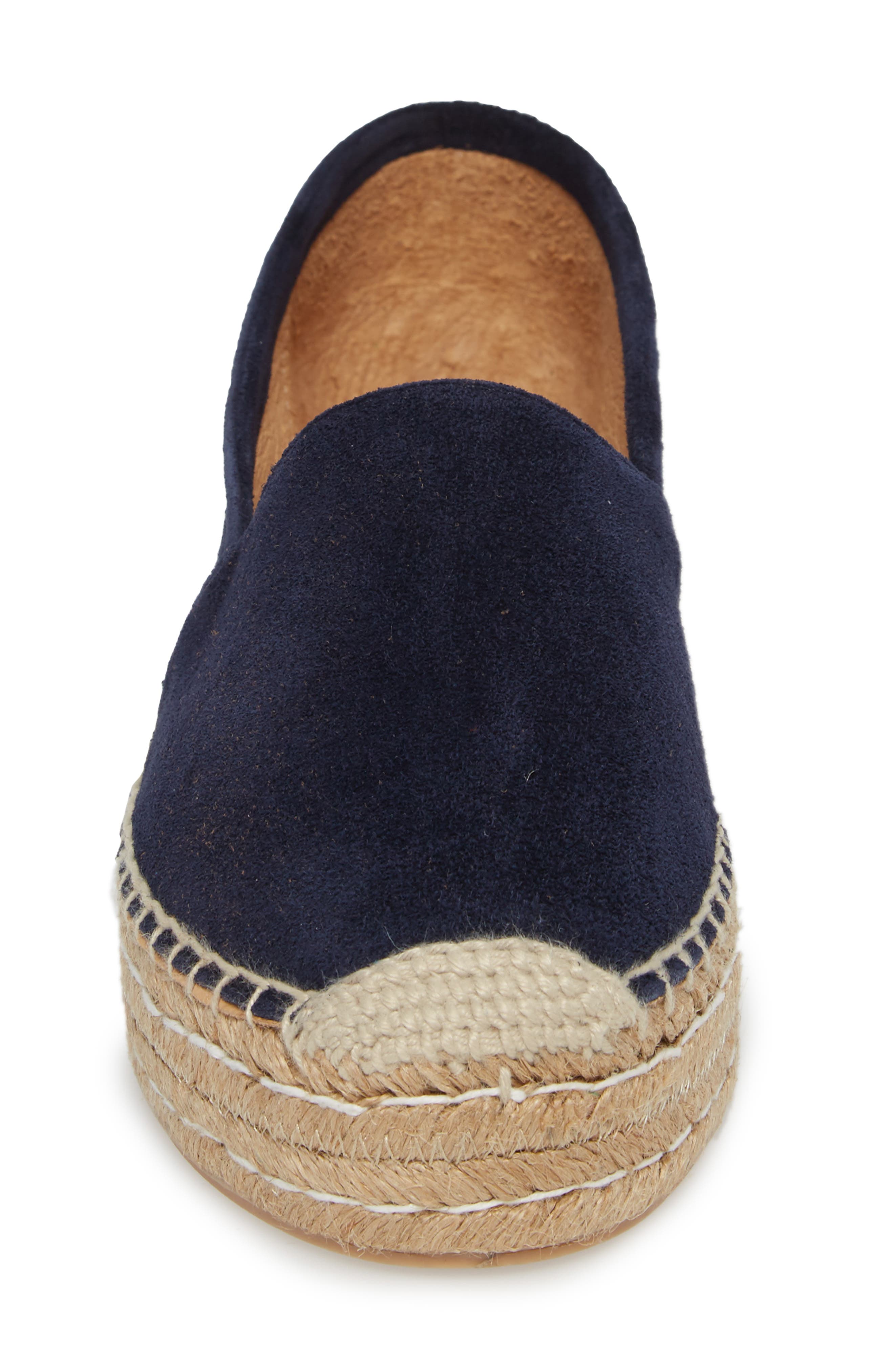 Abigail Espadrille Slip-On, Alternate, color, NAVY LEATHER