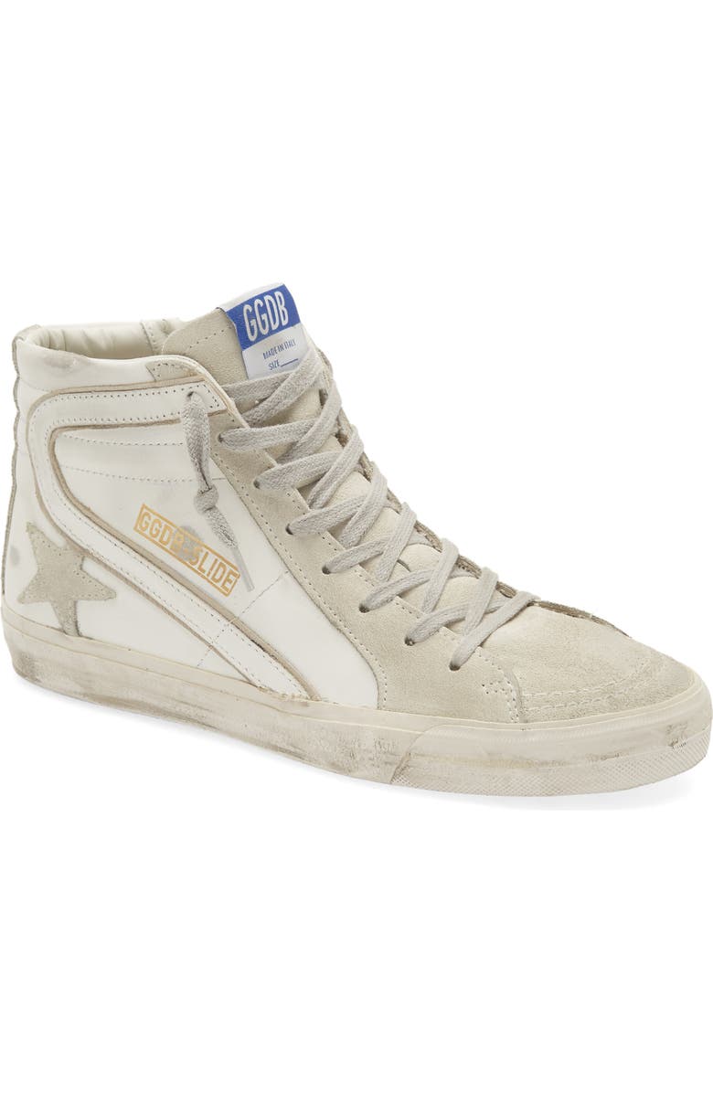 Golden Goose Slide High Top Sneaker, Main, color,