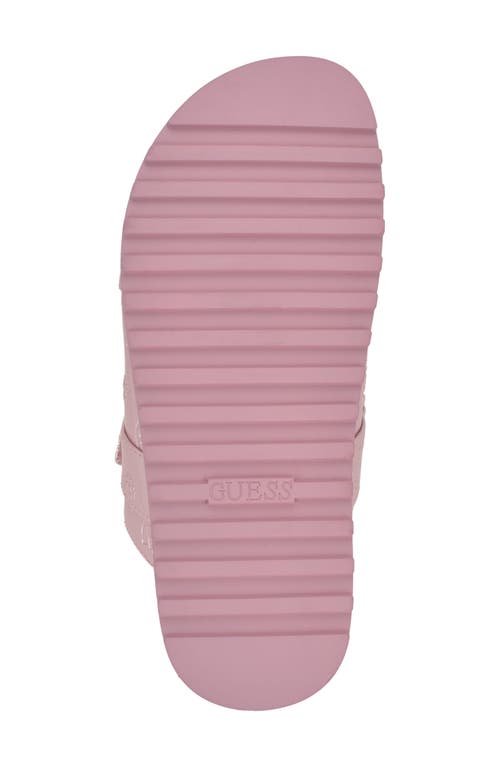 Guess Fabulon Sandal In Pink