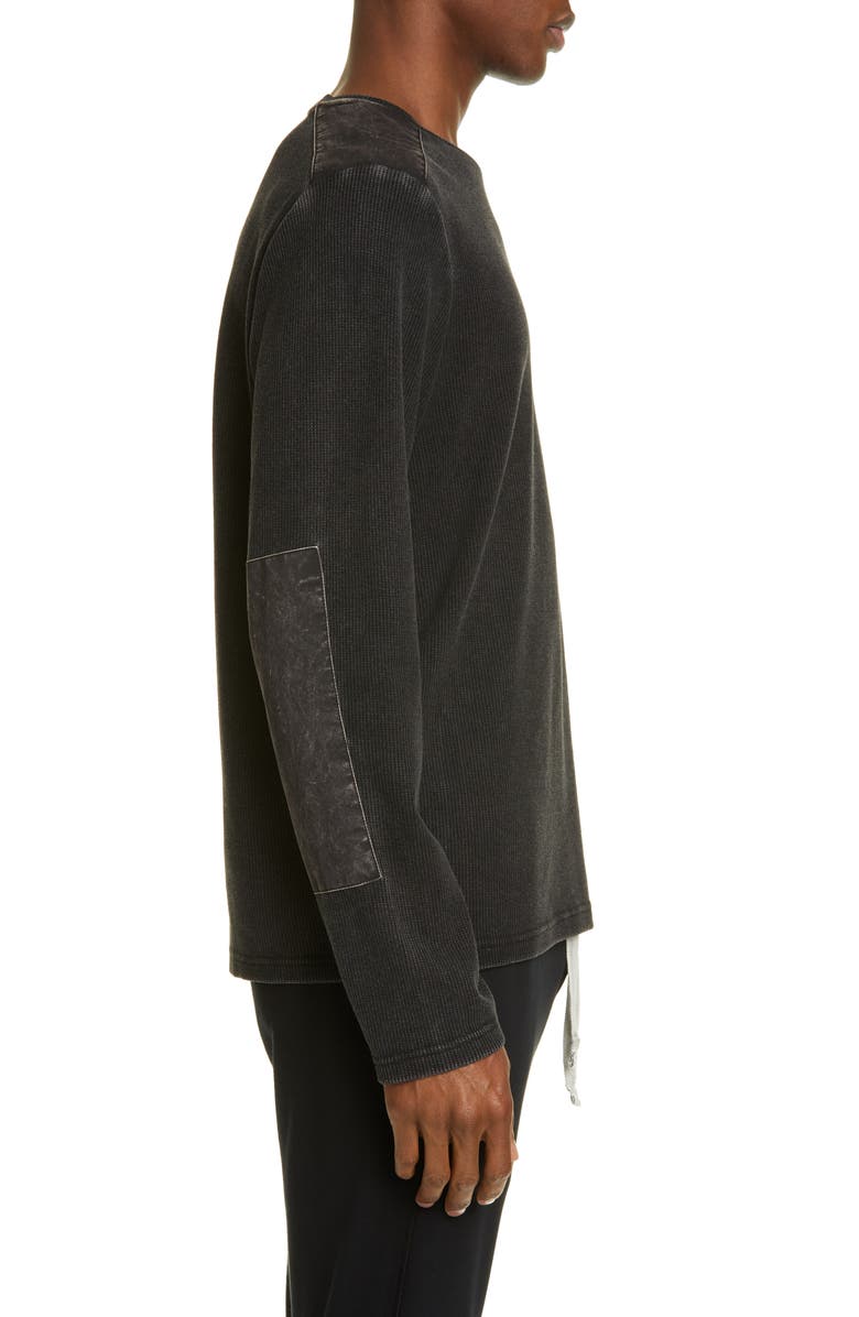 Ovadia Washed Waffle Knit Long Sleeve T-Shirt, Alternate, color,