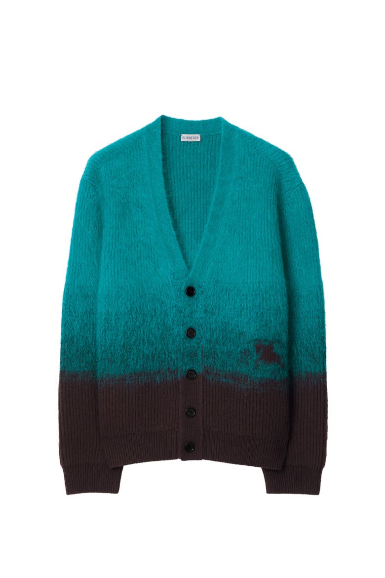 Wool Mohair Blend Cardigan, Main, color, Snug/kingfisher