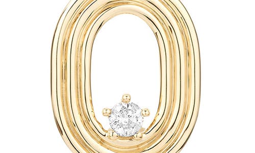Adina Reyter Groovy Number Charm Pendant In Gold