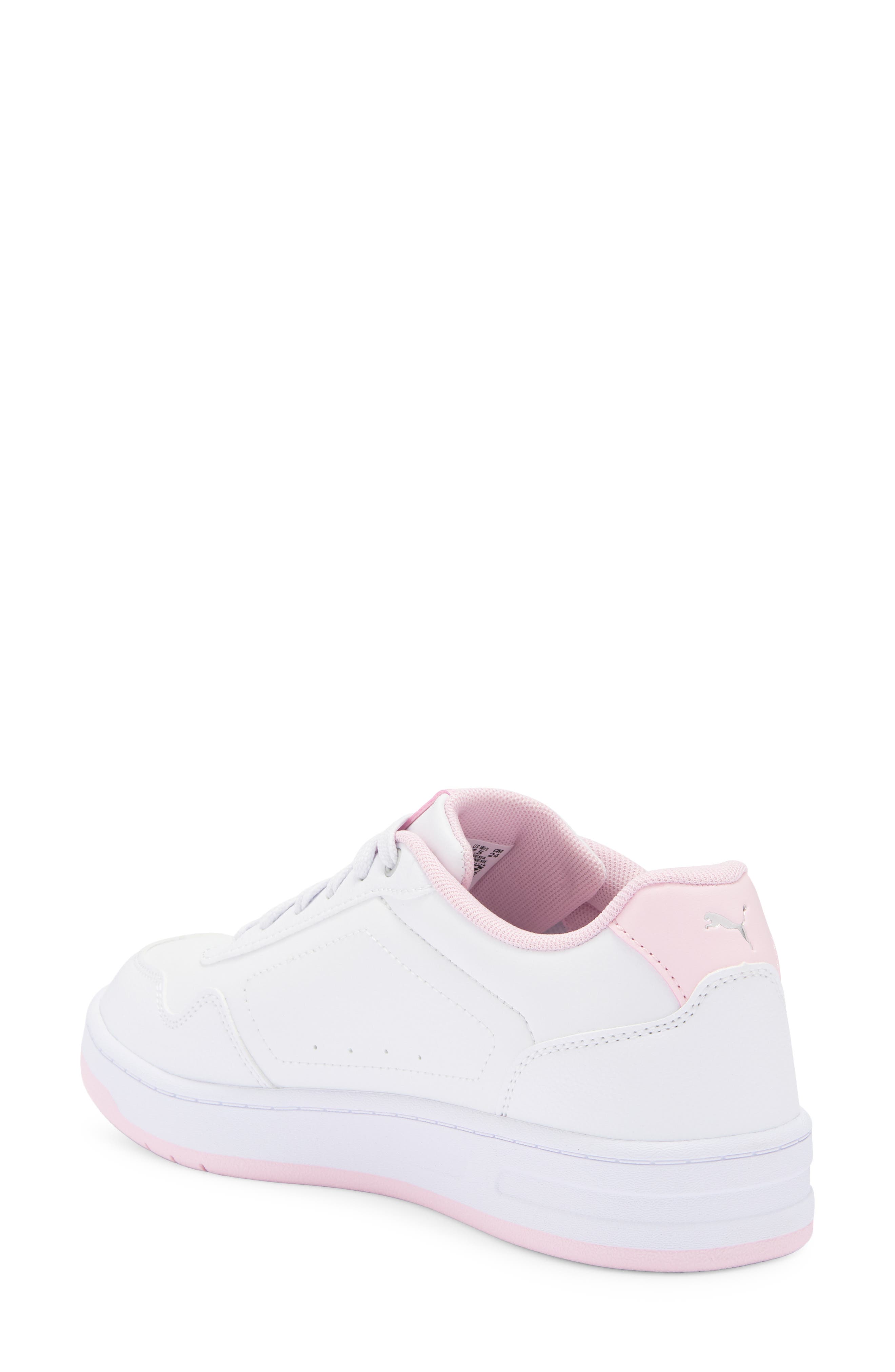 PUMA Court Classy Sneaker, Alternate, color, Puma White-Whisp Of Pink