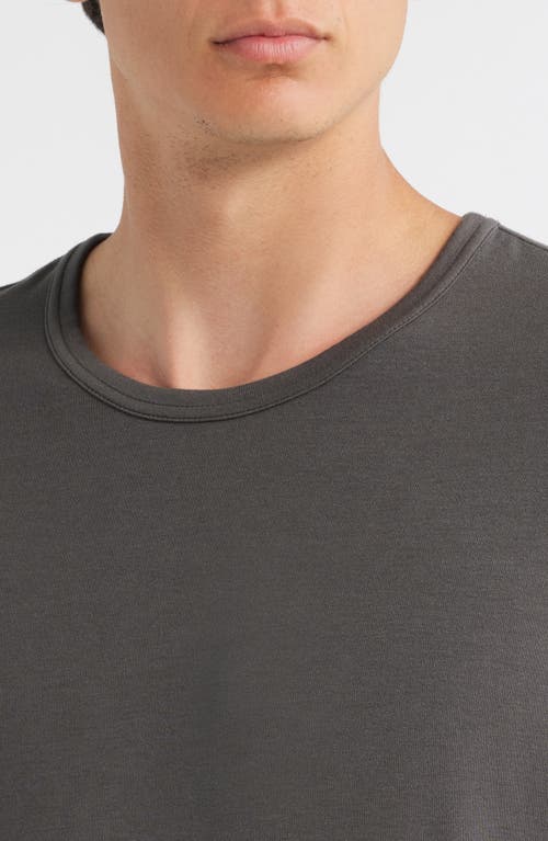 Daniel Buchler Modal Blend Pajama T-shirt In Gray