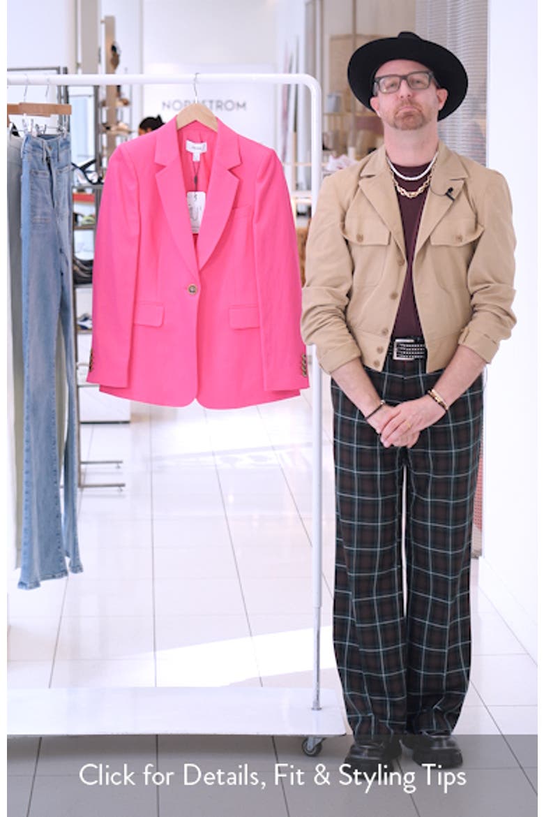 Charli One-Button Jacket video