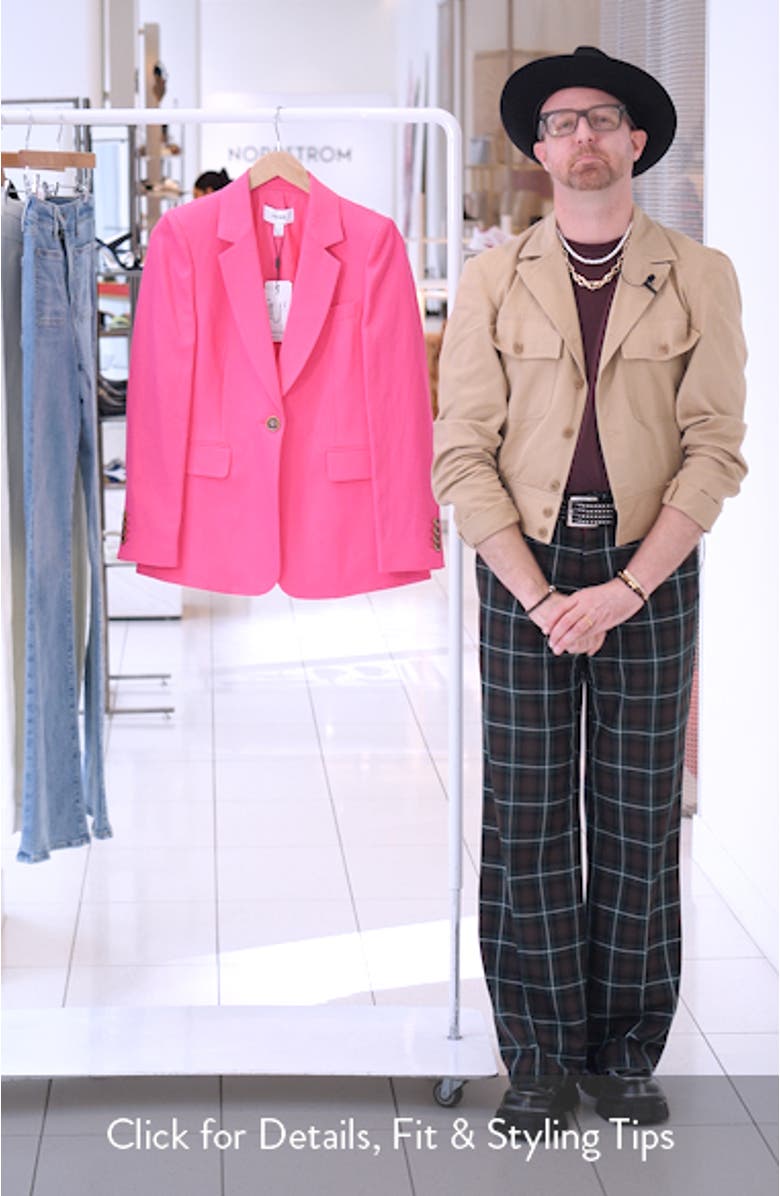 Charli One-Button Jacket, sales video thumbnail