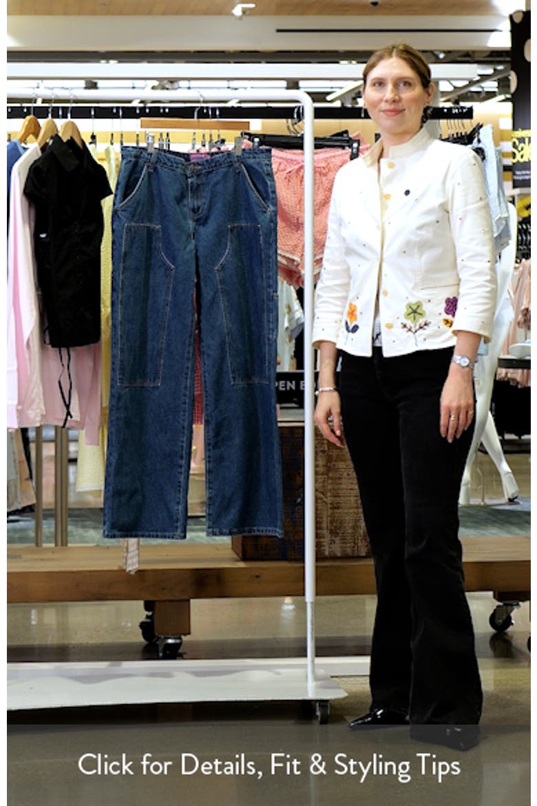 Ayla Low Rise Carpenter Jeans video