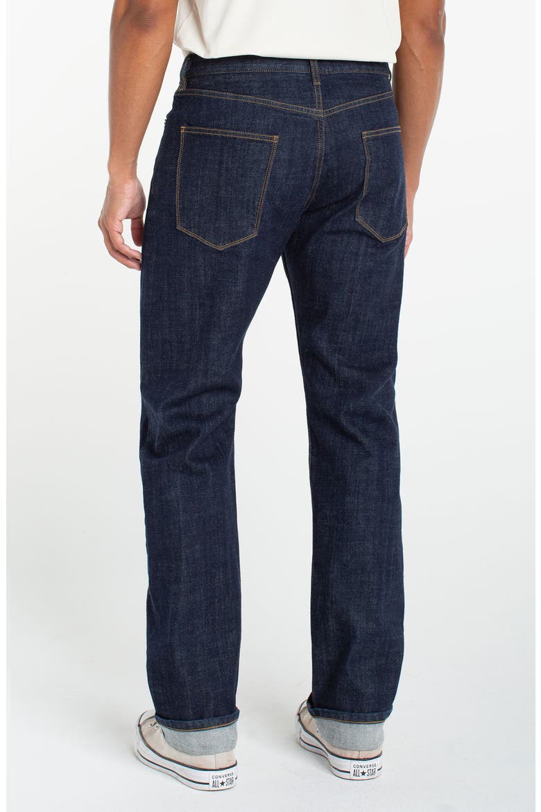 Bedford Vintage Straight Jeans, Alternate, color, INDIGO RINSE