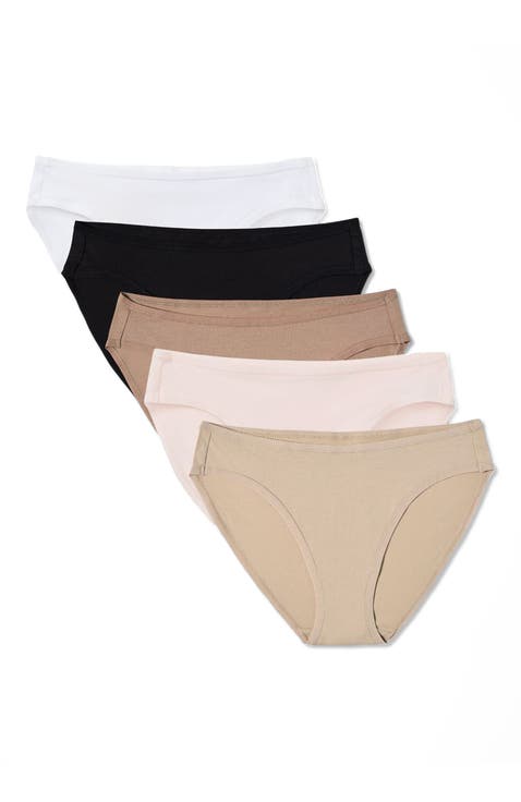 Everyday Classic Fit Bikini 5-Pack Made With Organic Cotton