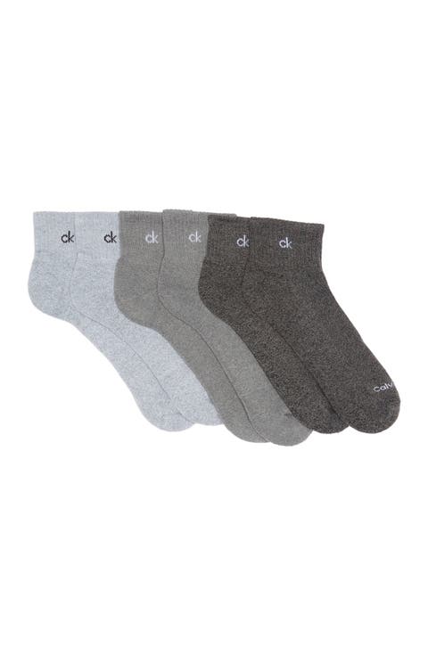 Basic Sport Quarter Crew Socks - Pack of 6