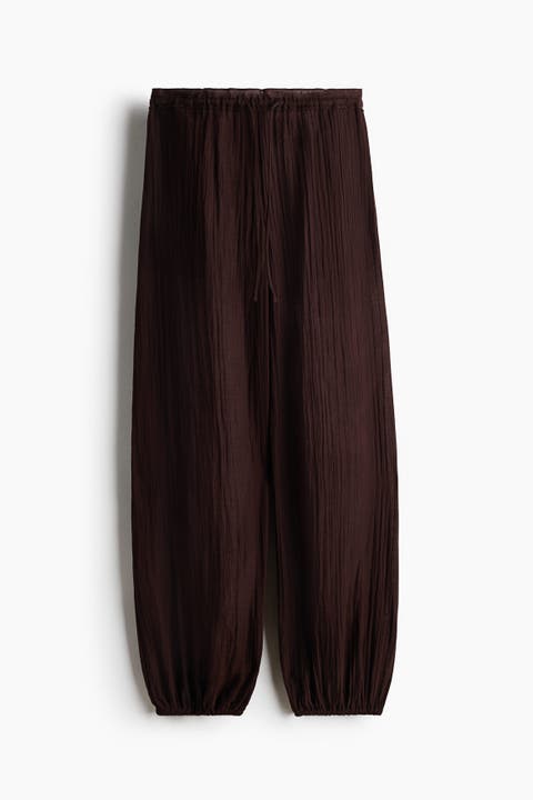 Balloon Drawstring Trousers