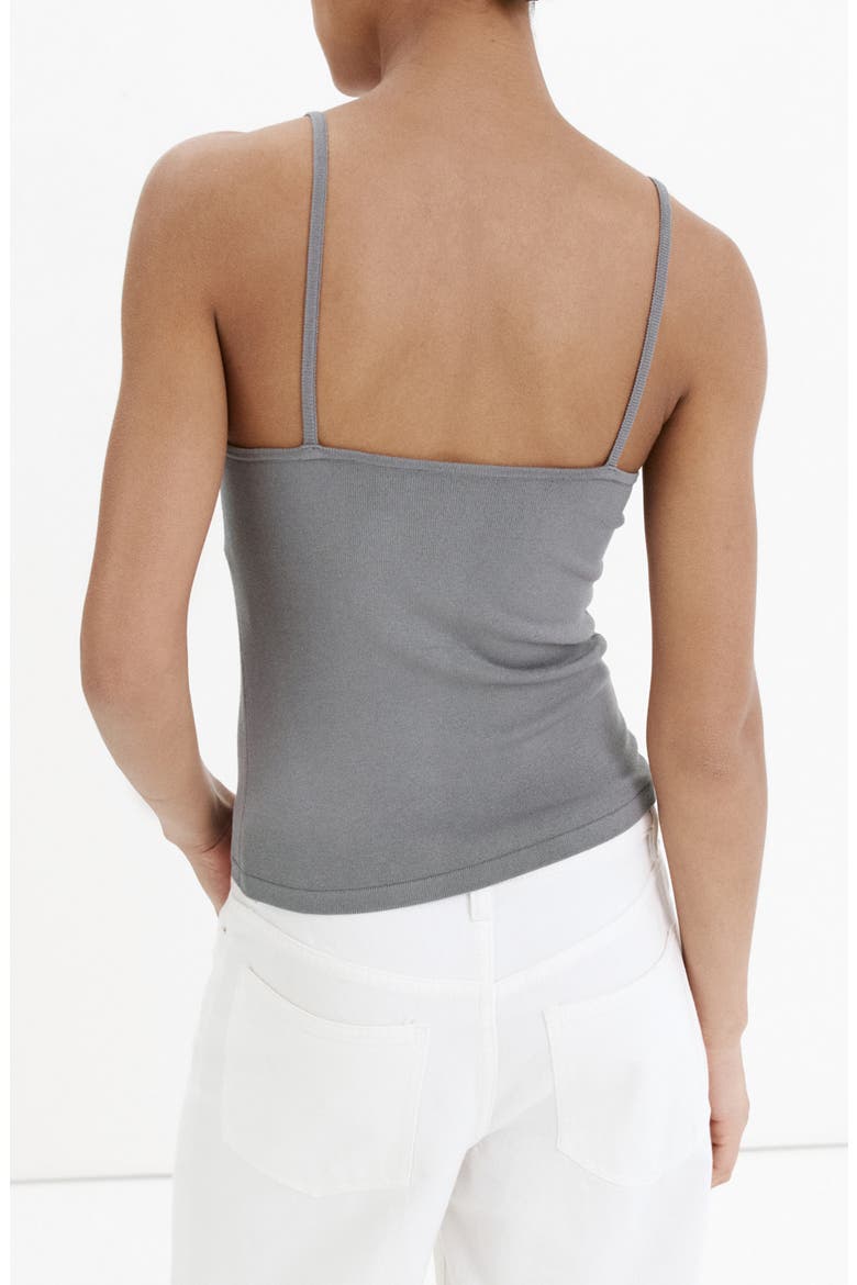 Sequin Knit Camisole, Alternate, color, LIGHT HEATHER GREY