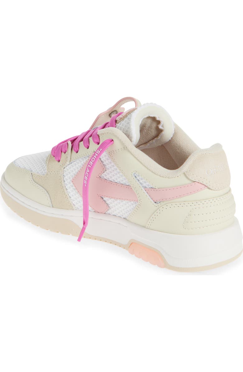 Off-White Slim Out of Office Sneaker, Alternate, color, Pink - Rose Pink