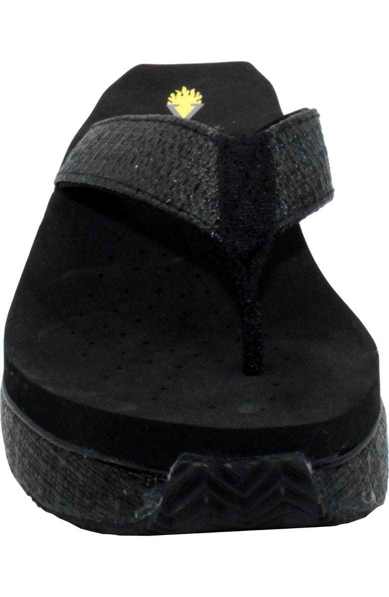 Volatile Bahama Platform Wedge Flip Flop, Alternate, color,