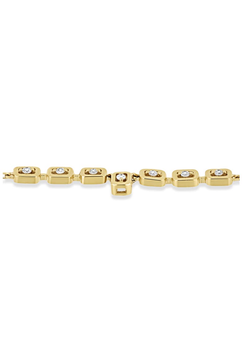 Monaco 18k Gold Diamond Necklace, Alternate, color, 18KY