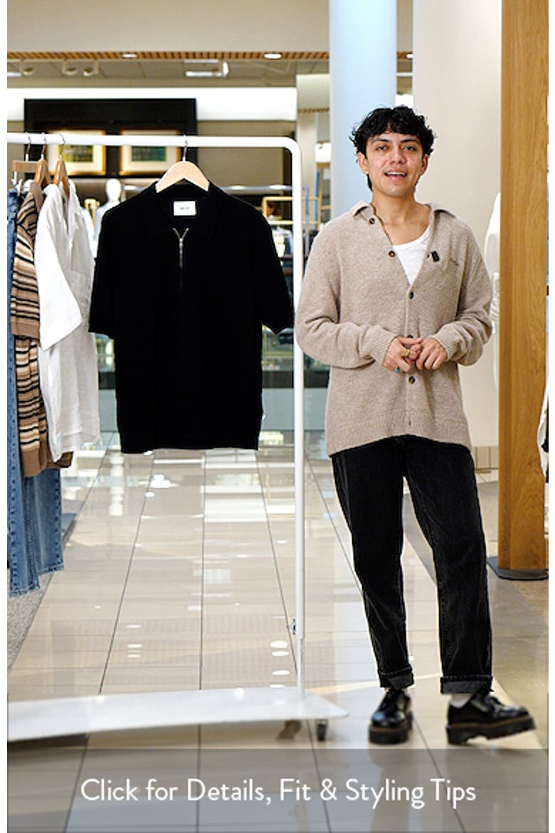 Gustav 60016 Short Sleeve Organic Cotton Zip Cardigan video