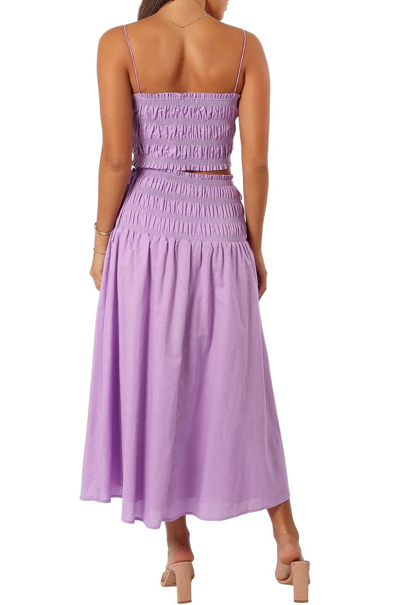 Petal & Pup Adine Crop Camisole & Skirt Set, Alternate, color, Lilac