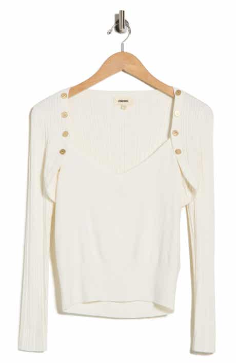 L'AGENCE Nara Tank & Rib Shrug Set