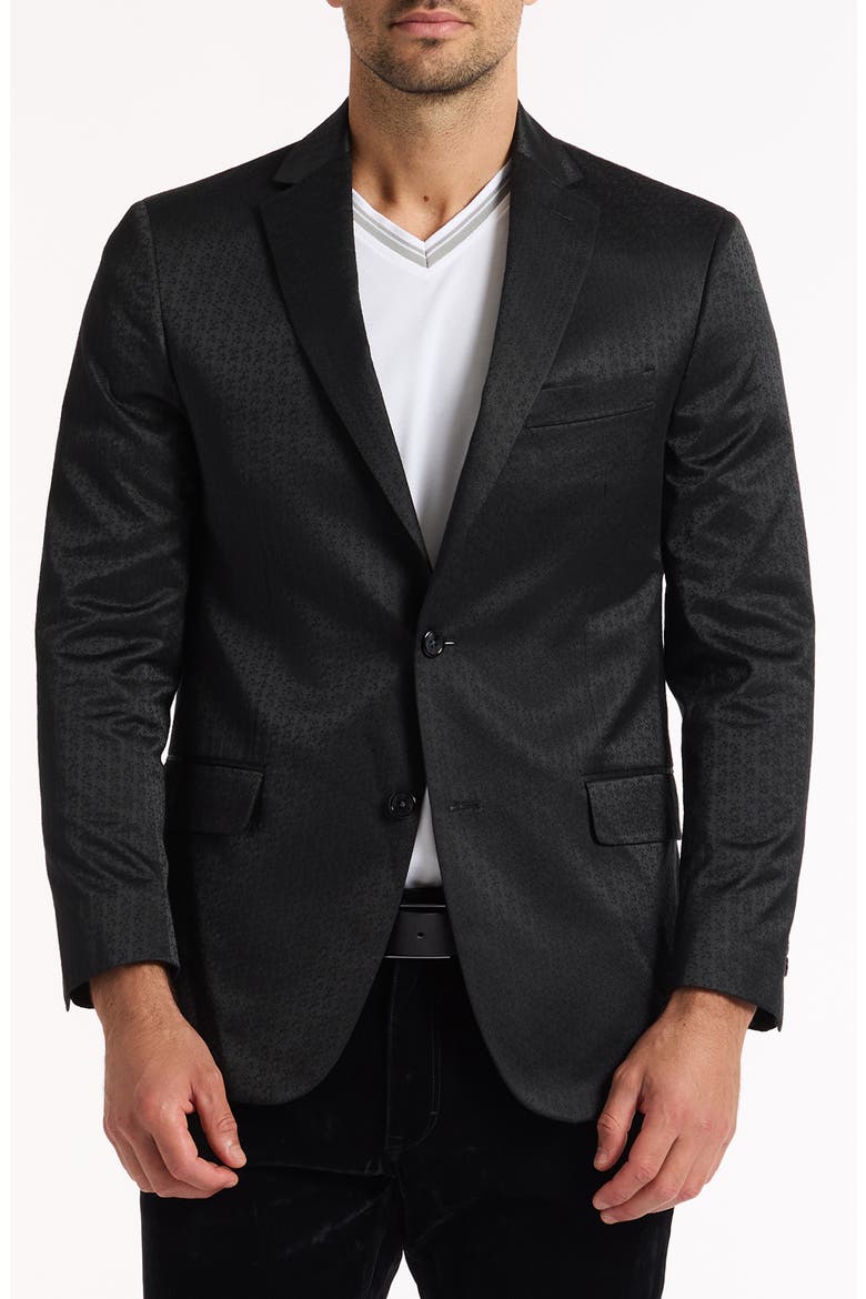 Marengo Woven Blazer, Main, color, BLACK