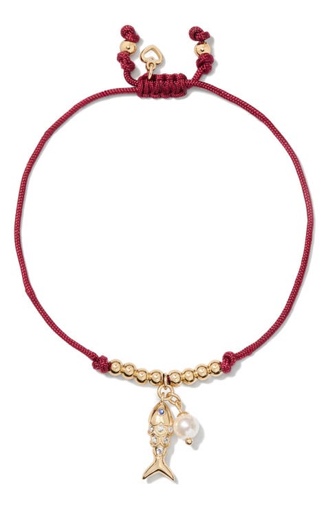 summer daze fish cord bracelet