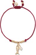 Kate Spade New York summer daze fish cord bracelet