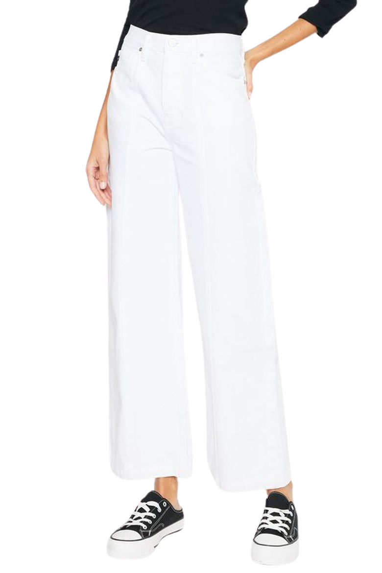 Mara Ultra High Rise 90s Wide Leg Jeans, Main, color, White