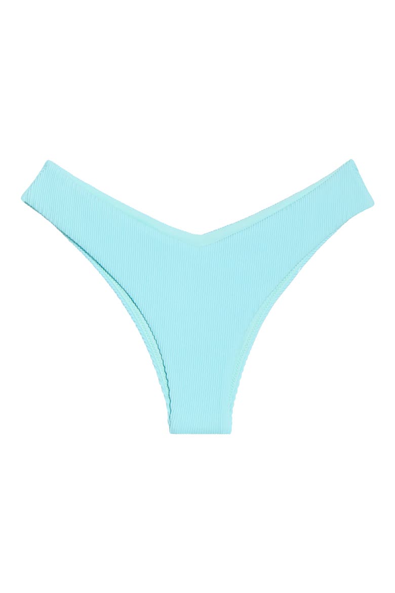 V-Cut Bikini Bottoms, Alternate, color, CALYPSO BLUE
